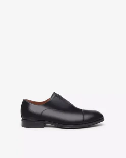 Nero Giardini Stringate Uomo in Pelle Nero Clearance