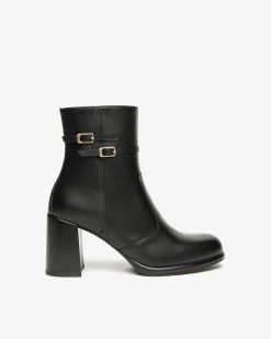 Nero Giardini Tronchetti Donna in Pelle Nero Best