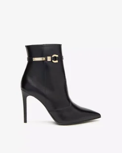 Nero Giardini Tronchetti Donna in Pelle Nero Hot