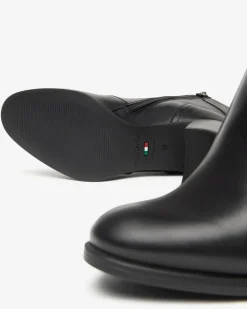 Nero Giardini Tronchetti Donna in Pelle Nero