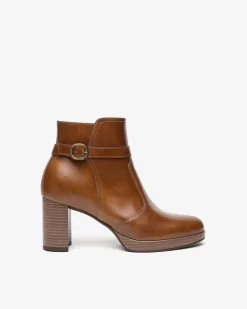 Nero Giardini Tronchetti Donna in Pelle Clearance