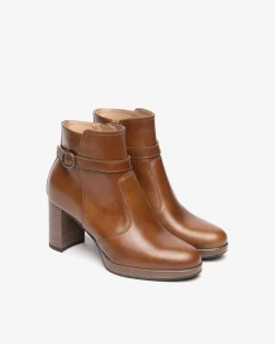 Nero Giardini Tronchetti Donna in Pelle Clearance