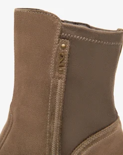 Nero Giardini Tronchetti Donna in Suede e Materiale Tecnico Outlet