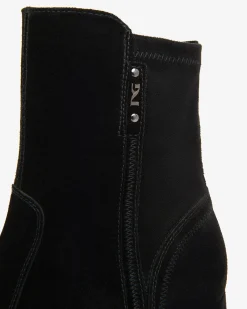 Nero Giardini Tronchetti Donna in Suede e Materiale Tecnico Outlet