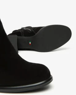 Nero Giardini Tronchetti Donna in Suede e Materiale Tecnico Outlet
