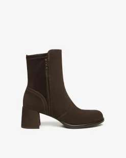 Nero Giardini Tronchetti Donna in Suede e Materiale Tecnico Outlet