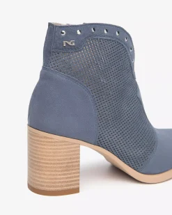 Nero Giardini Tronchetti Donna in Suede Outlet