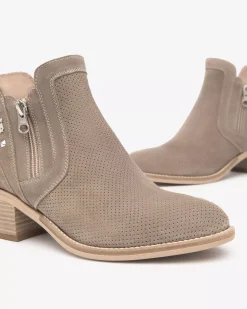 Nero Giardini Tronchetti Donna in Suede Outlet