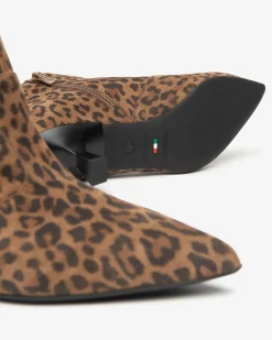 Nero Giardini Tronchetti Donna in Suede Marrone